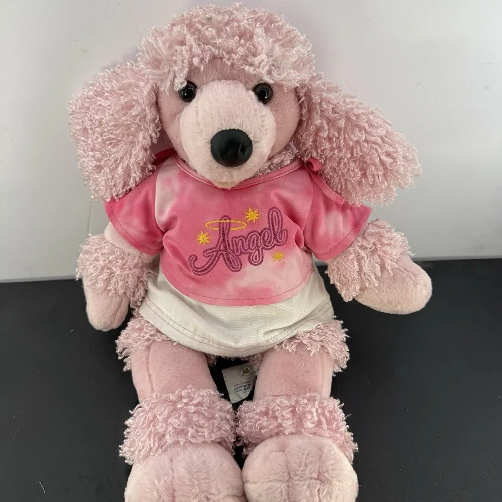 Build A Bear Pink Poodle Plush 18